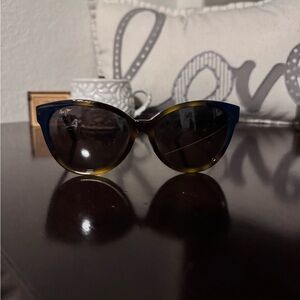 Maui Jim Navy and Gold Sunglasses